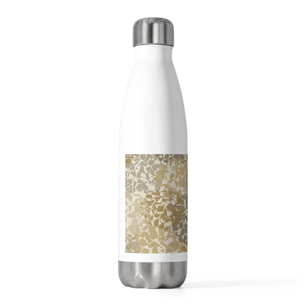 Hydrangea 20oz Insulated Bottle in Brown