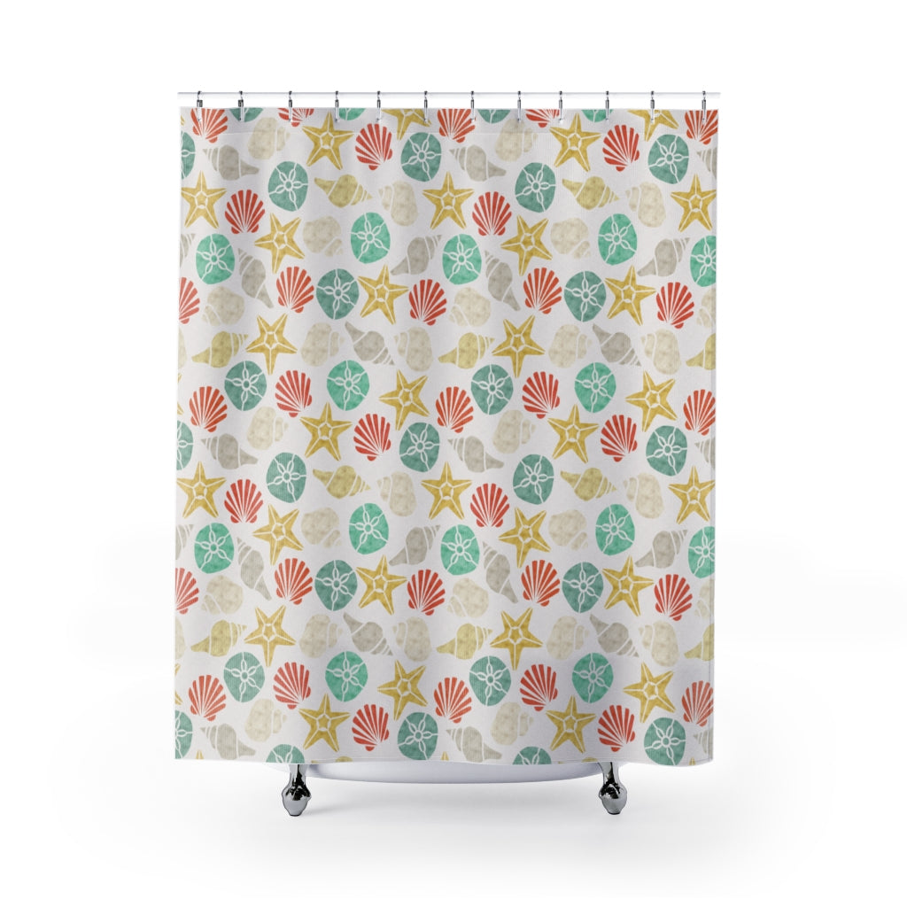 Sanibel Island Shower Curtain in Aqua