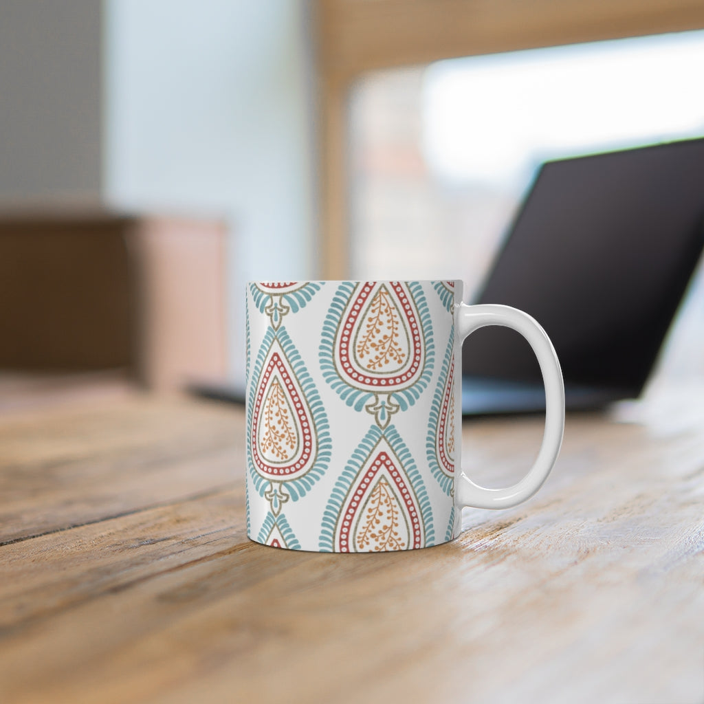 Teardrop Mug in Aqua