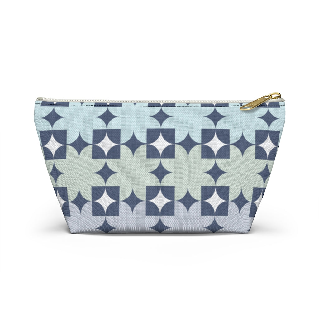 World's Fair Accessory Pouch w T-bottom in Blue
