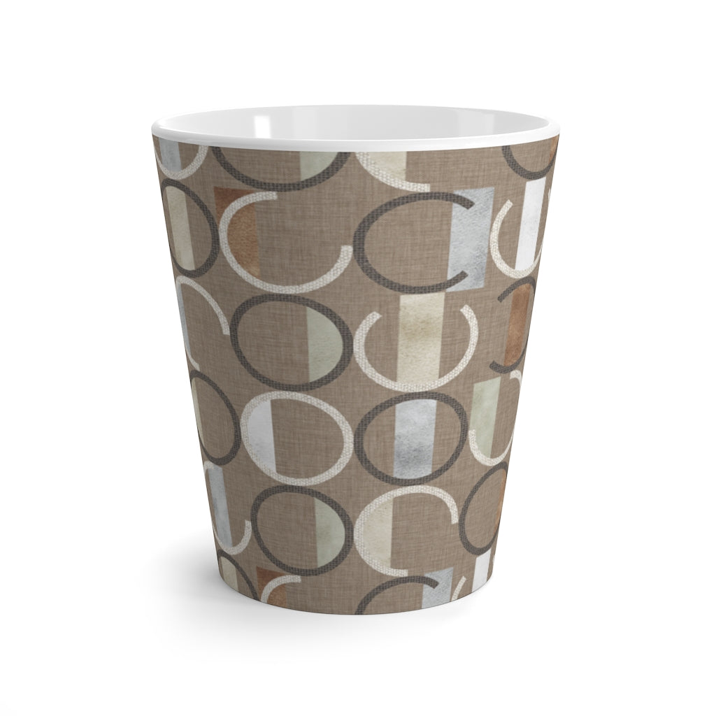 Journey Code Latte Mug in Brown