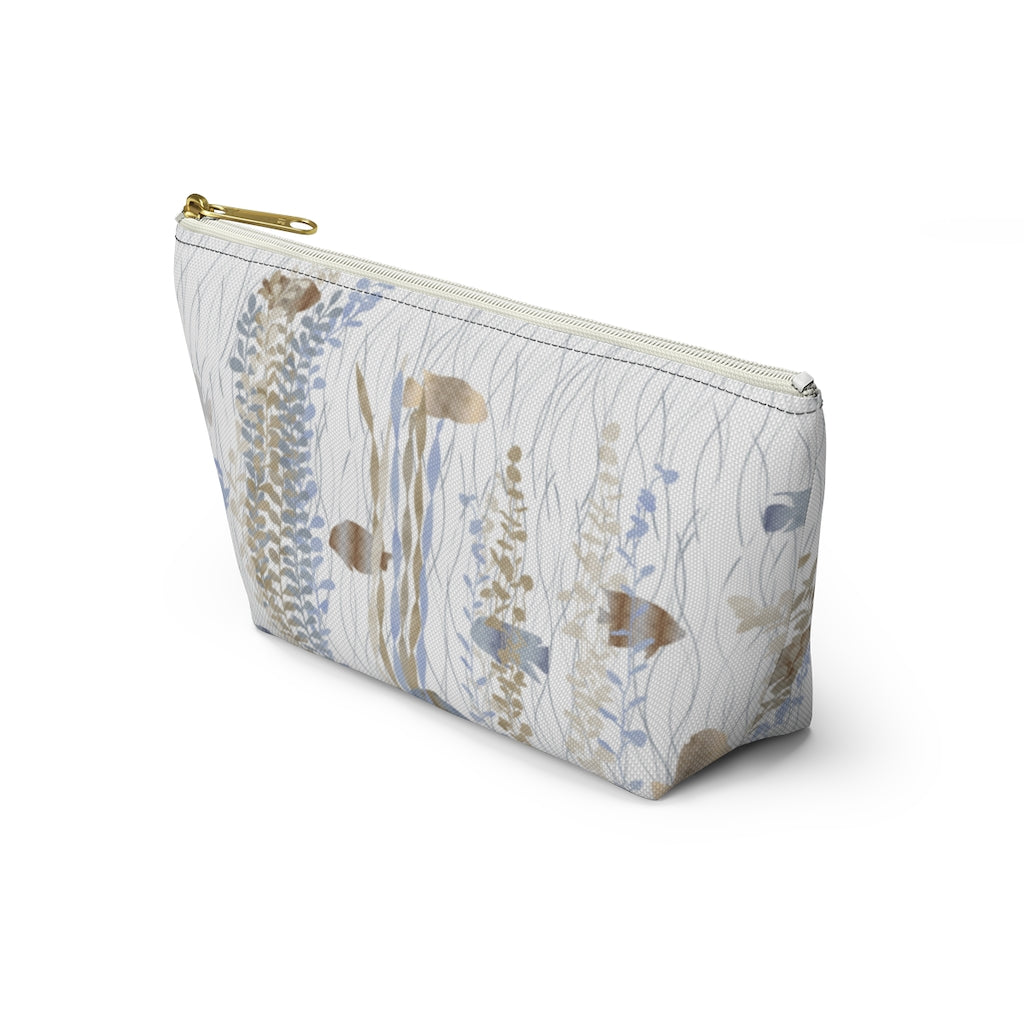 Aquarium Accessory Pouch w T-bottom in Brown