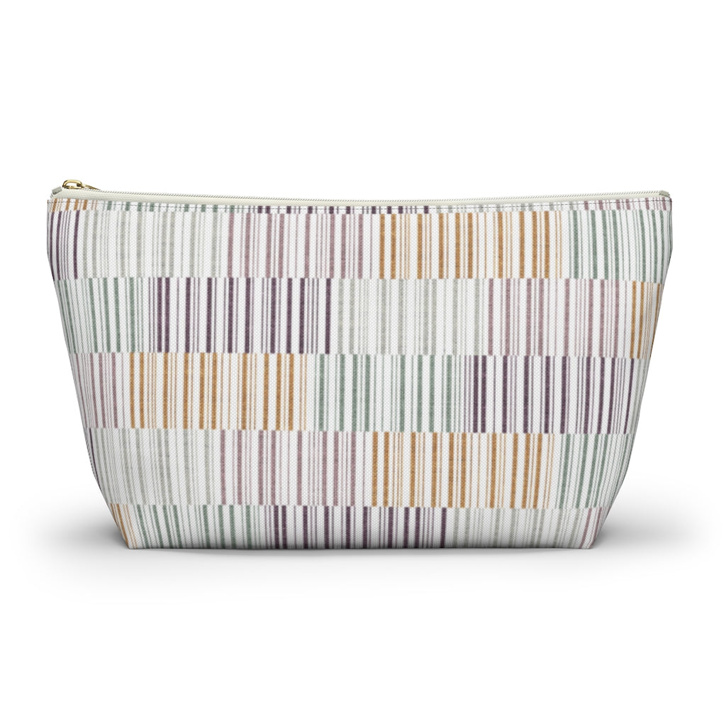Traffic Code Accessory Pouch w T-bottom in Purple