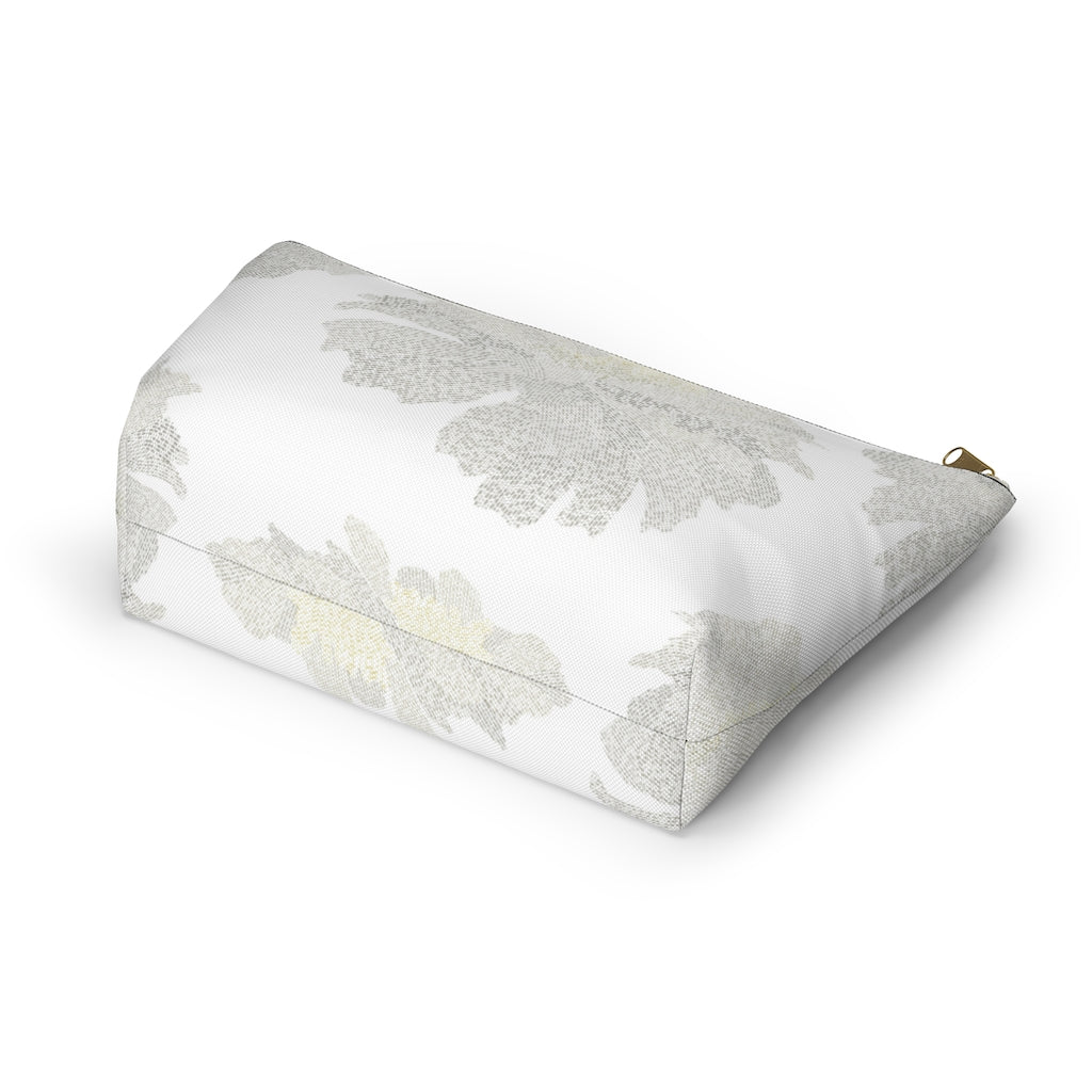 Ciphertext Code Accessory Pouch w T-bottom in Warm Gray