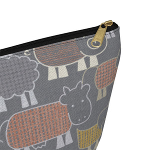 Animal Farm Accessory Pouch w T-bottom in Gray