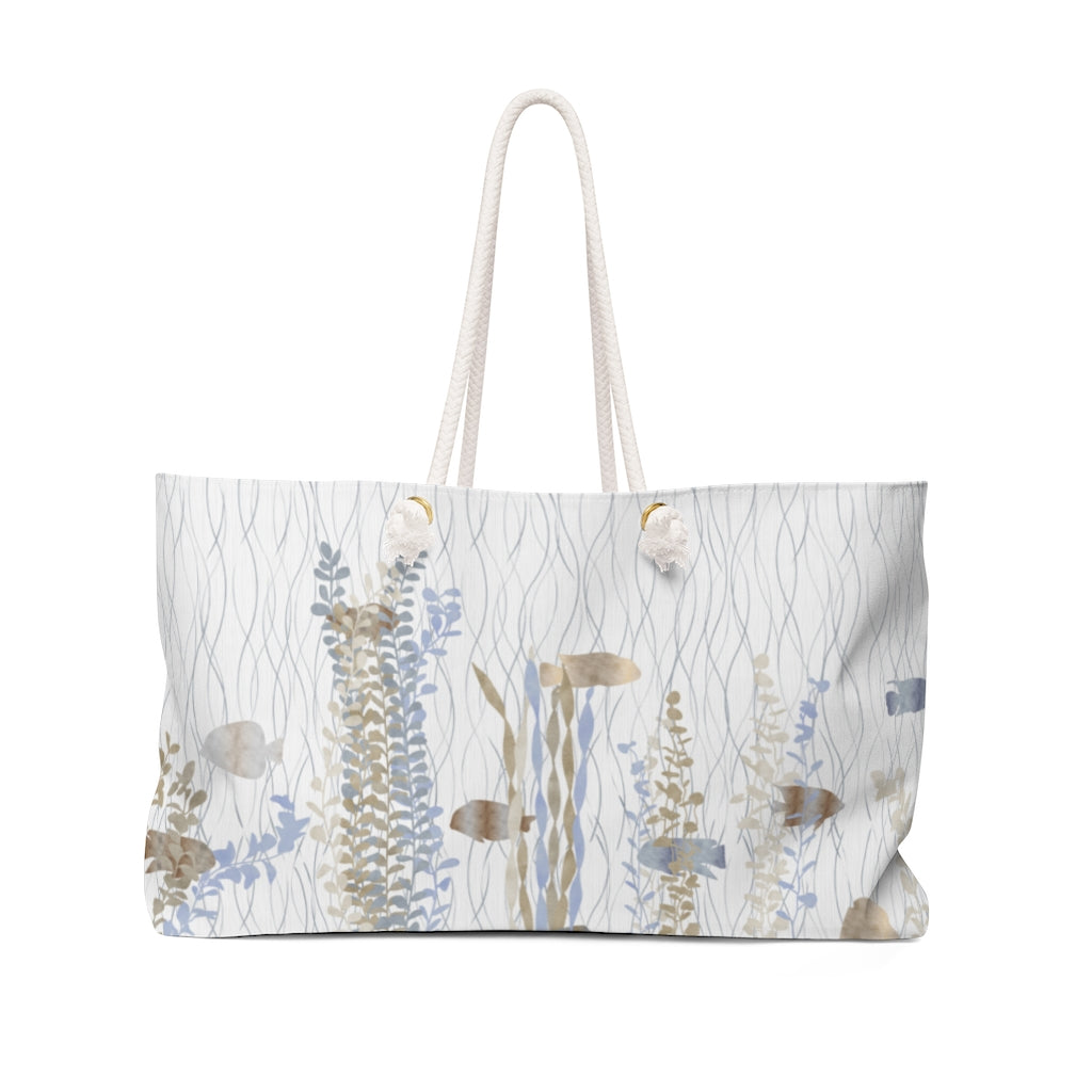 Aquarium Weekender Bag in Brown