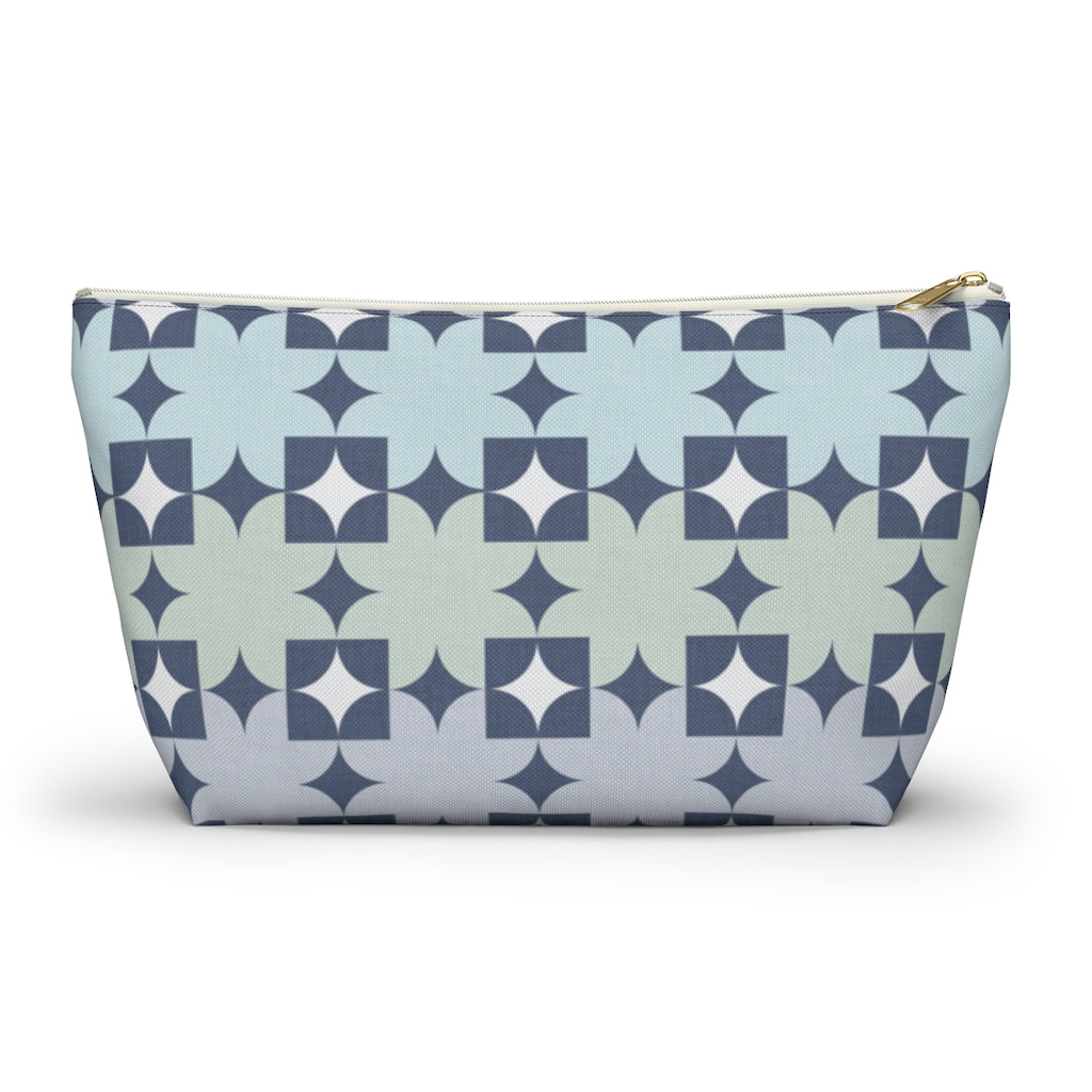 World's Fair Accessory Pouch w T-bottom in Blue