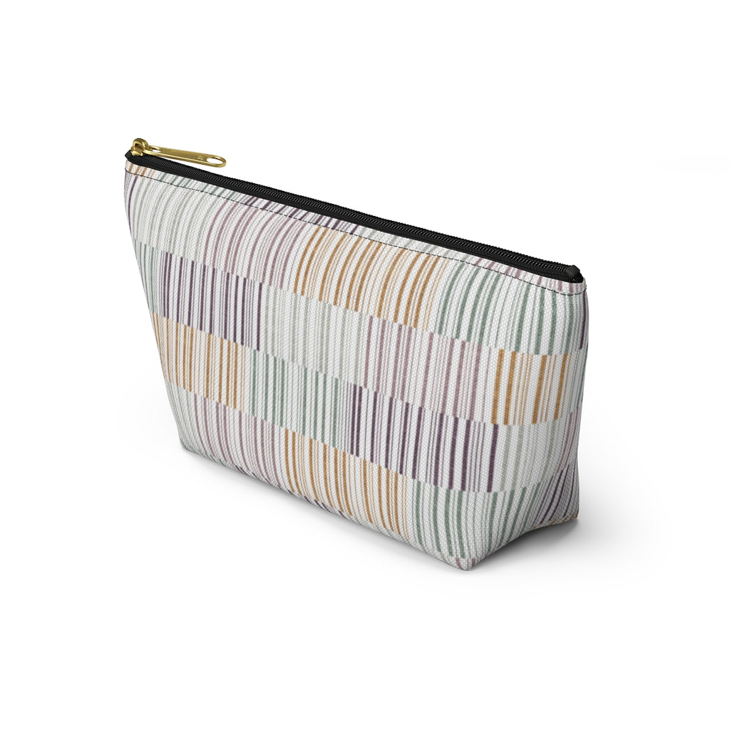 Traffic Code Accessory Pouch w T-bottom in Purple