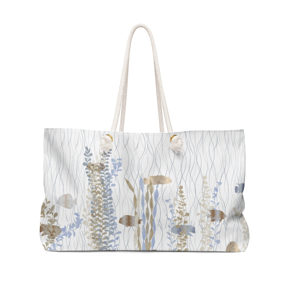 Aquarium Weekender Bag in Brown