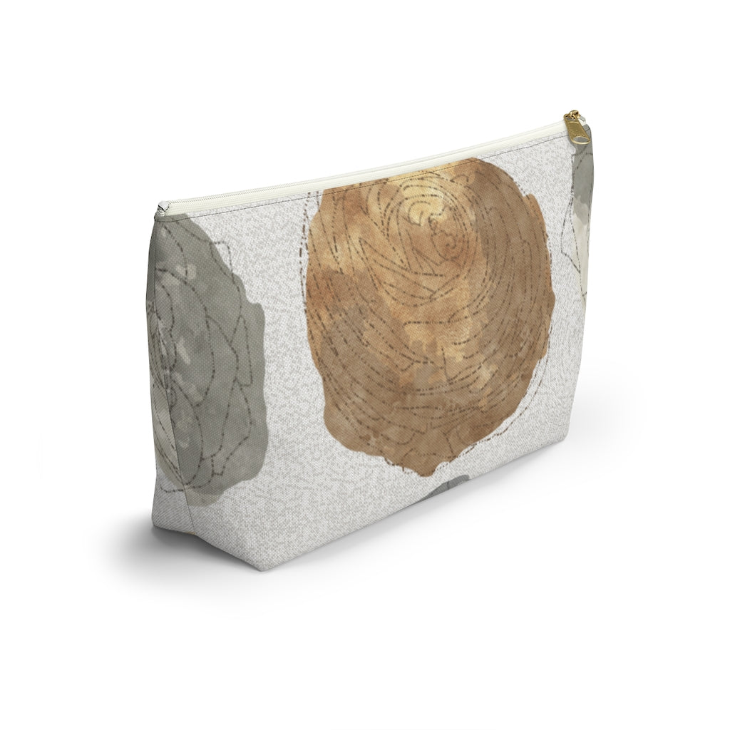 Decipher Code Accessory Pouch w T-bottom in Brown