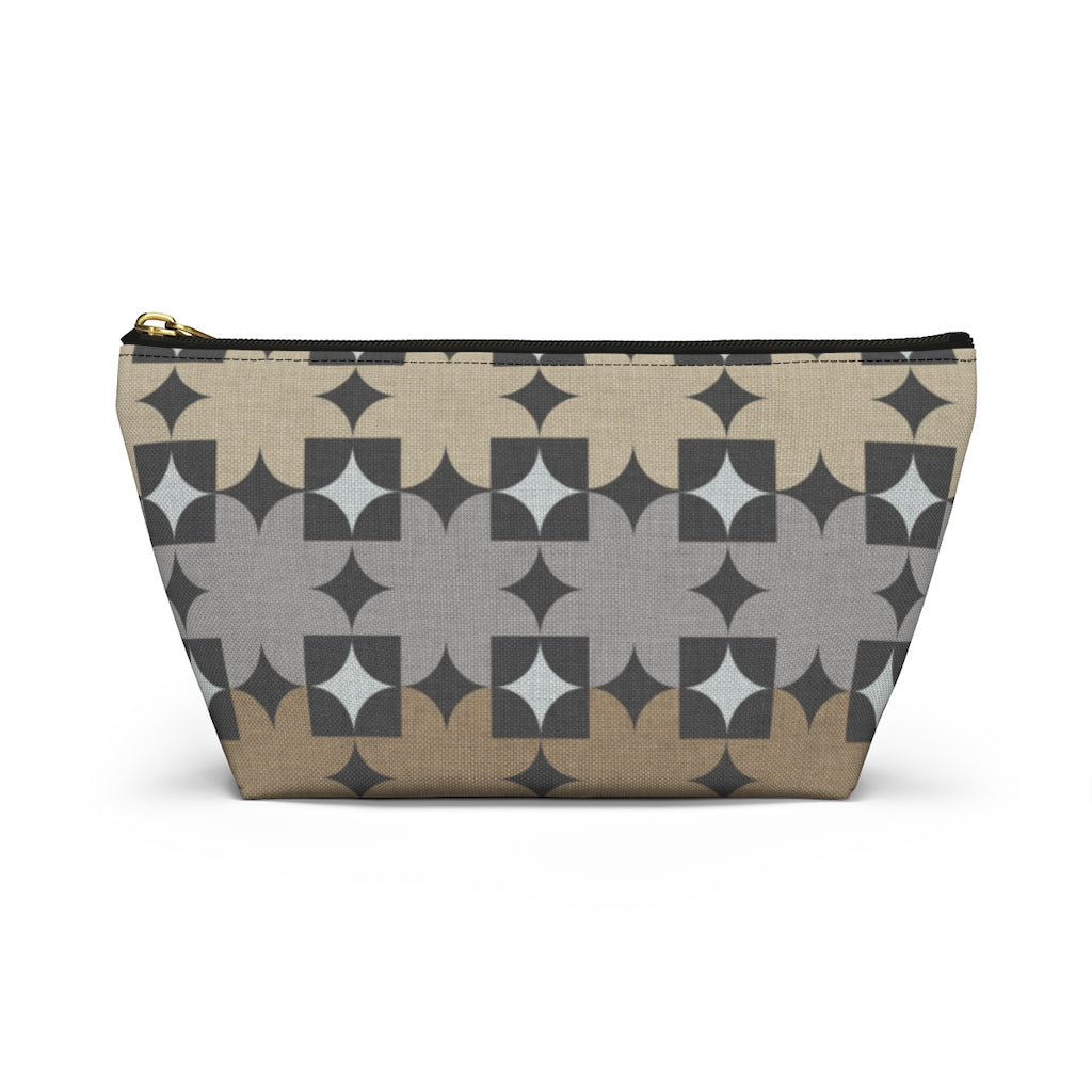 World's Fair Accessory Pouch w T-bottom in Brown