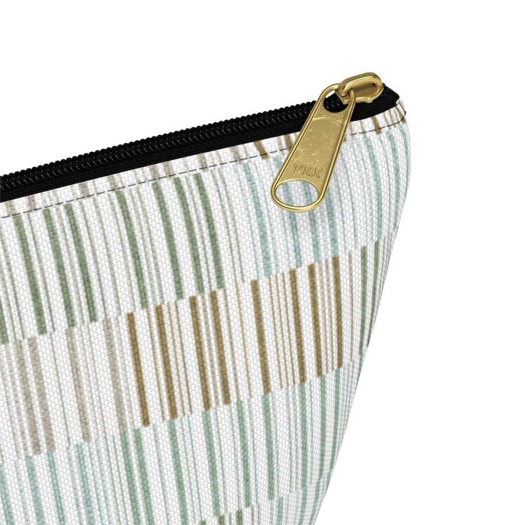 Traffic Code Accessory Pouch w T-bottom in Aqua