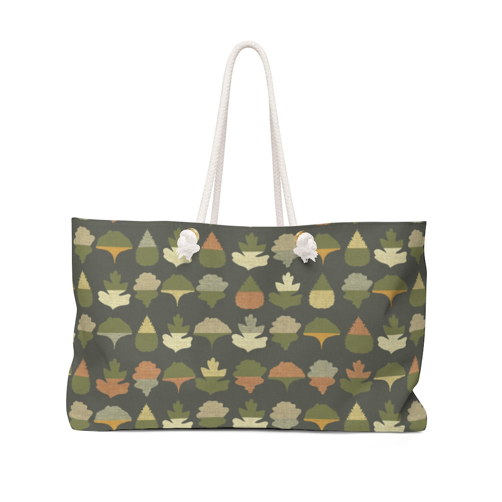 Frond Weekender Bag in Green