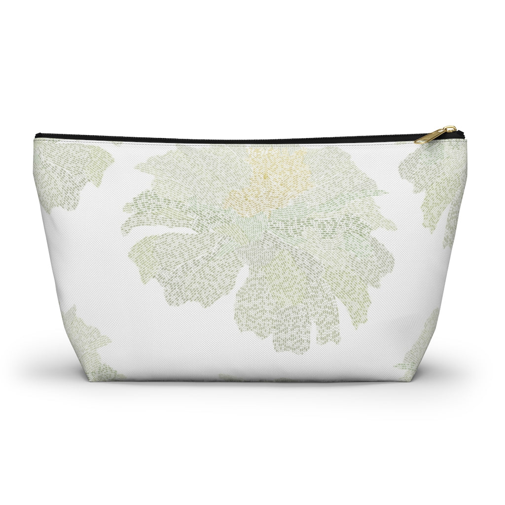 Ciphertext Code Accessory Pouch w T-bottom in Green
