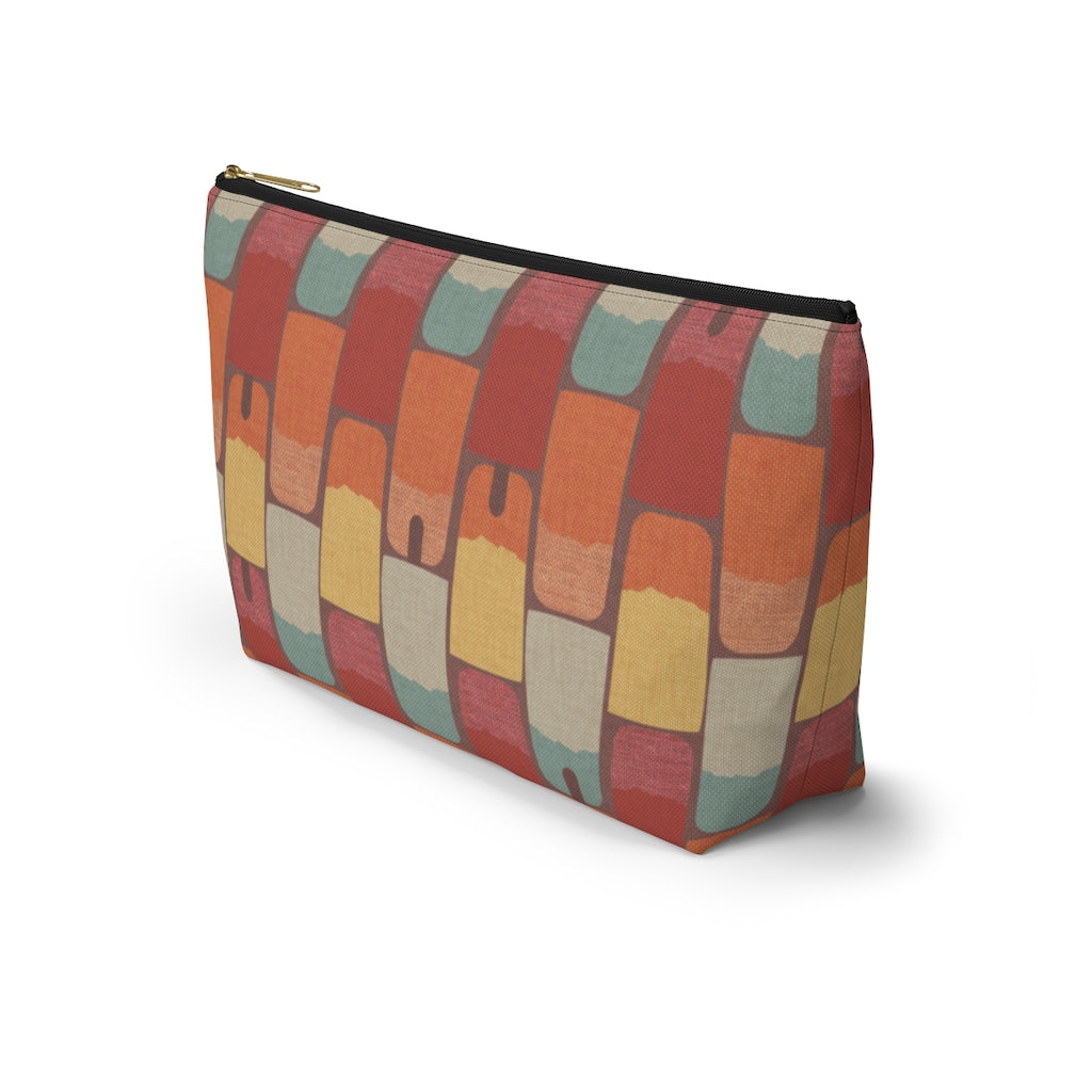 Popsicles Accessory Pouch w T-bottom in Red