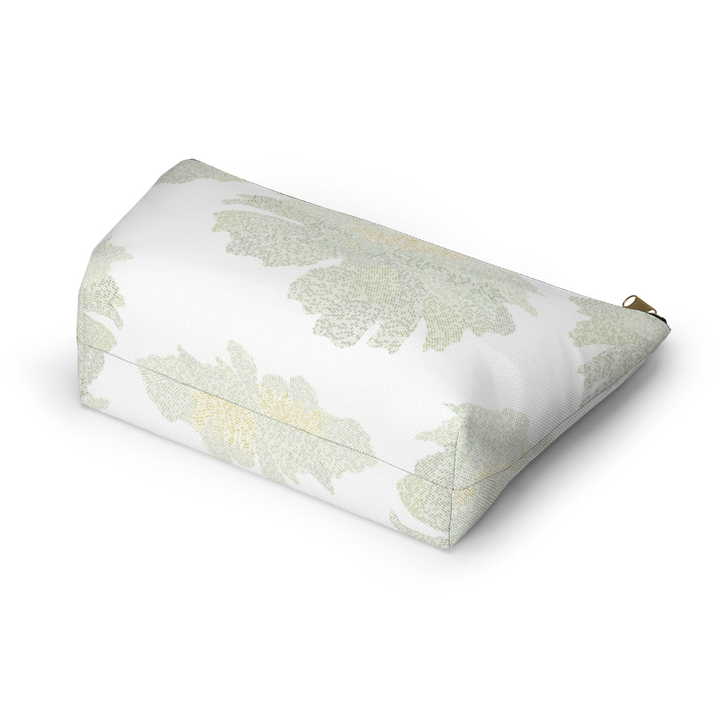 Ciphertext Code Accessory Pouch w T-bottom in Green