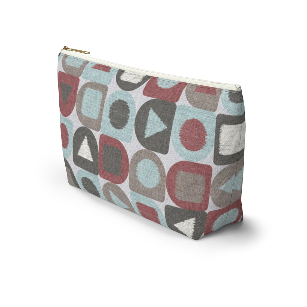 Shape Up Accessory Pouch w T-bottom in Aqua