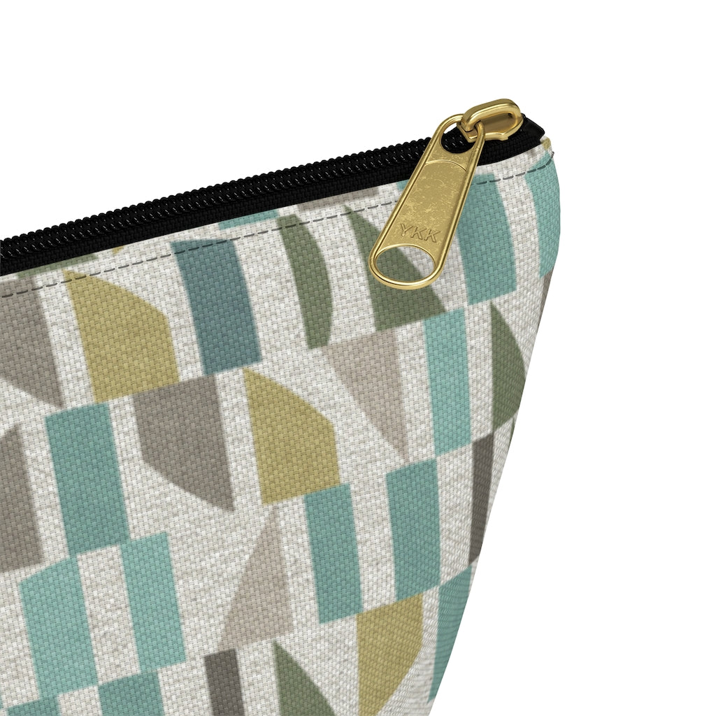 Frequency Code Accessory Pouch w T-bottom in Aqua