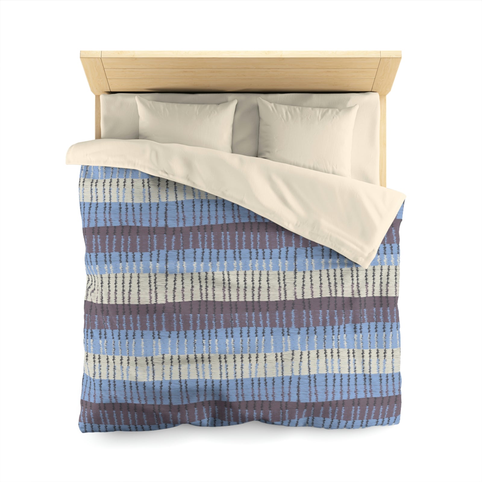 Bryce Canyon Microfiber Duvet Cover in Purple