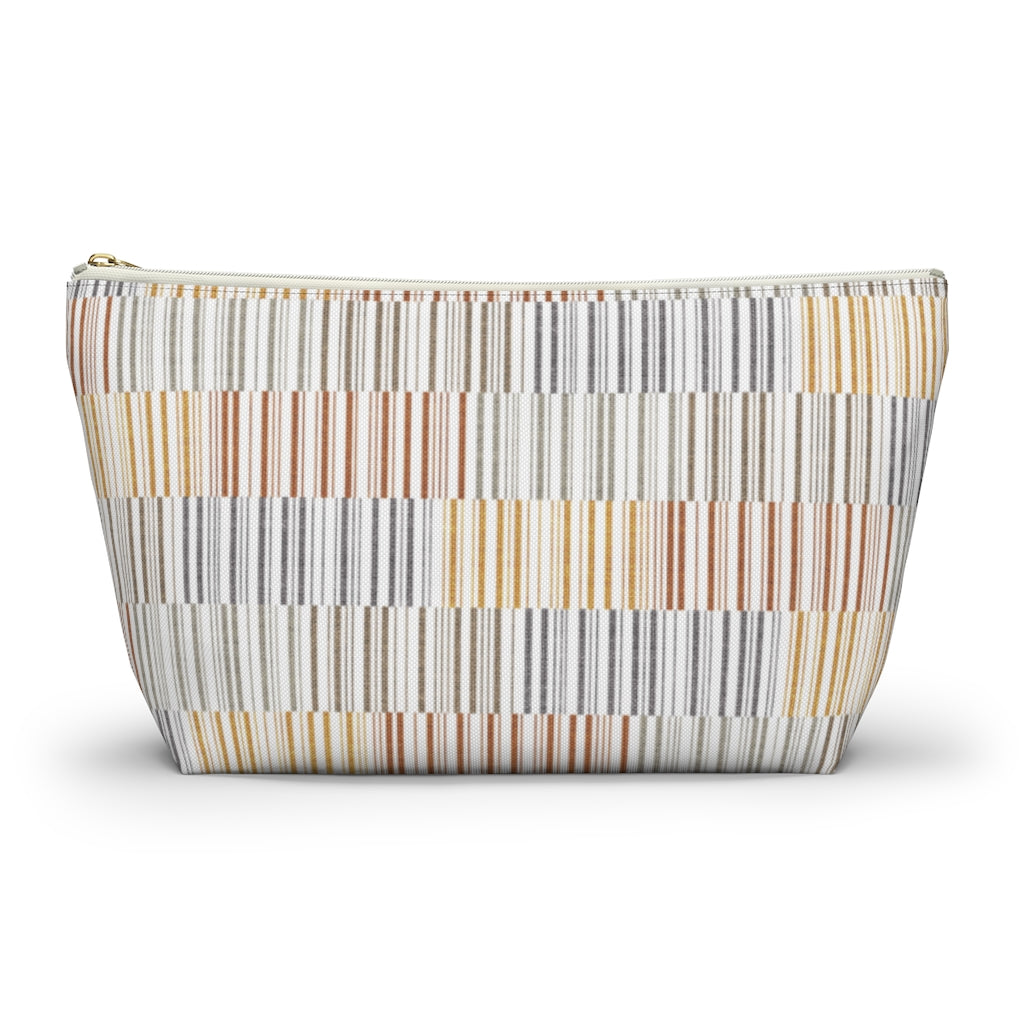 Traffic Code Accessory Pouch w T-bottom in Orange