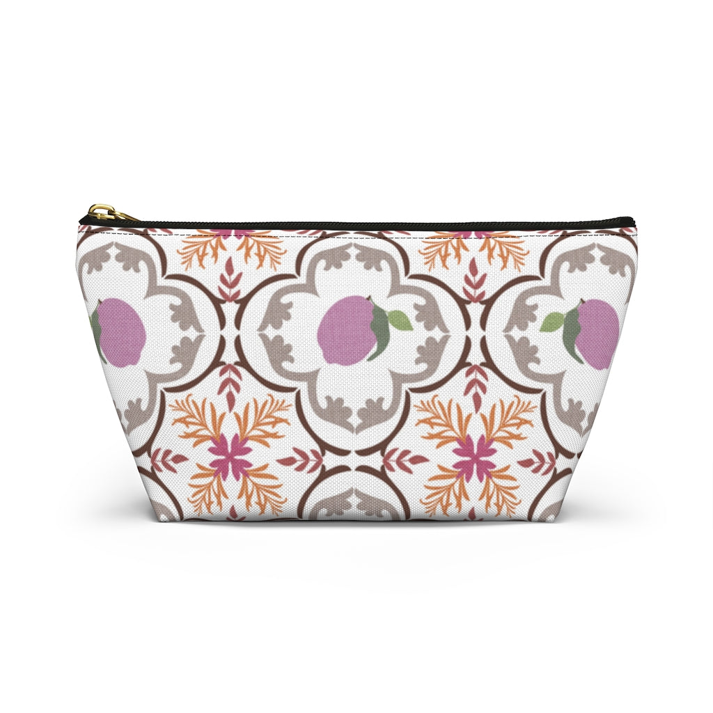 Freshly Squeezed Accessory Pouch w T-bottom in Purple