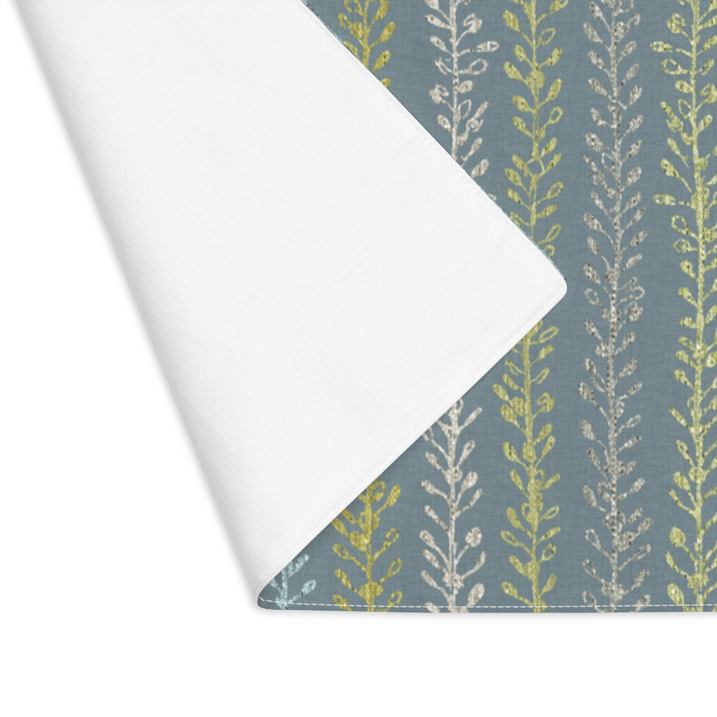 Flourish Placemat in Aqua