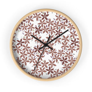 Snowbell Wall Clock in Purple