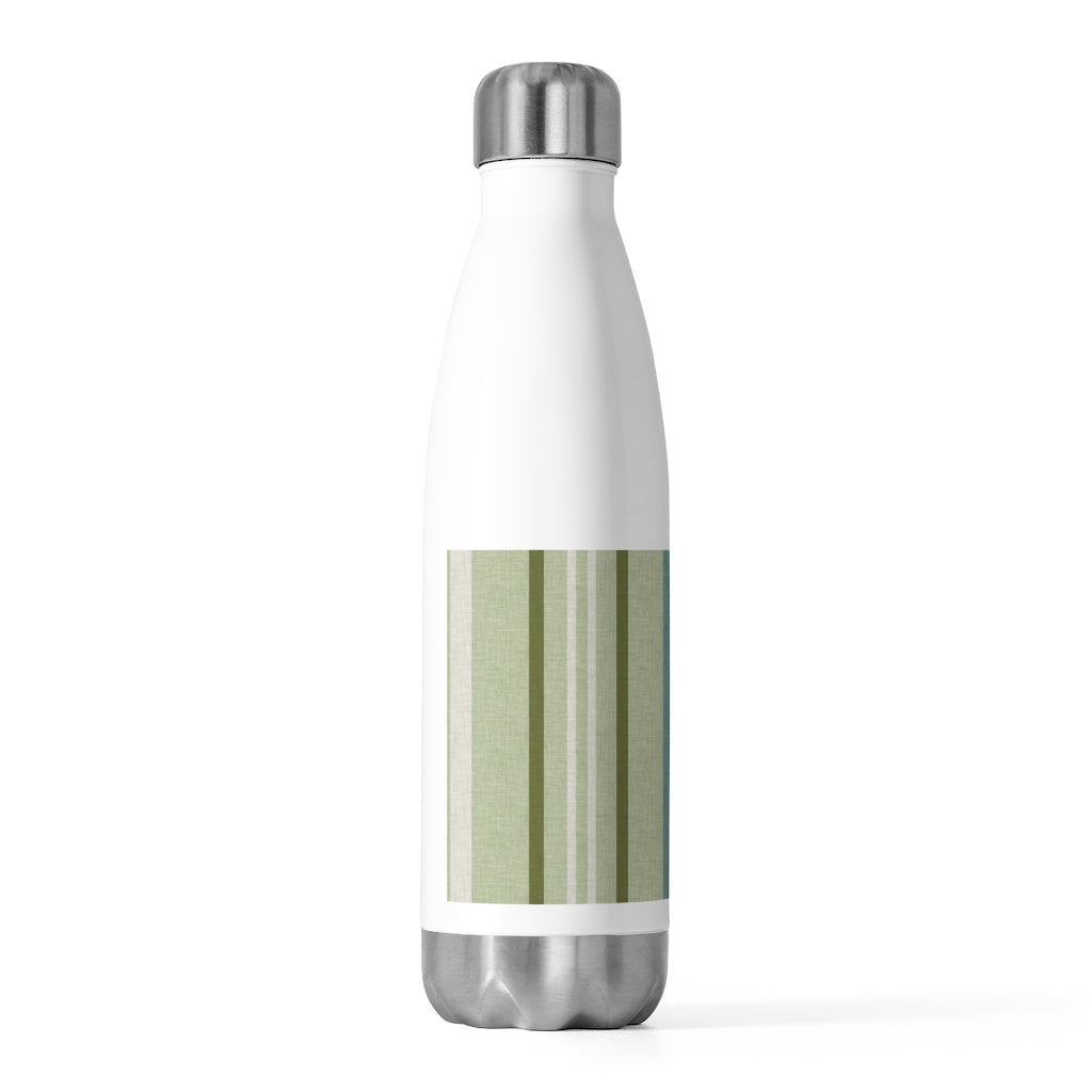 Ribbon 20oz Insulated Bottle in Green