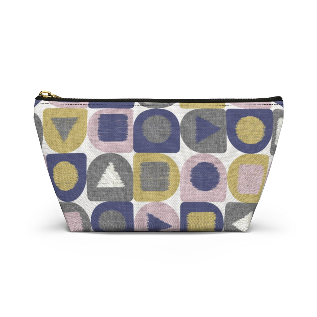 Shape Up Accessory Pouch w T-bottom in Purple