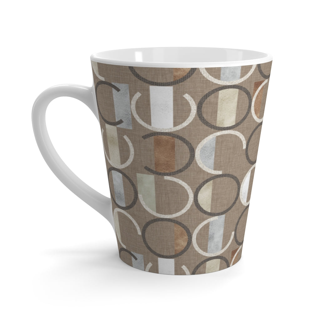 Journey Code Latte Mug in Brown