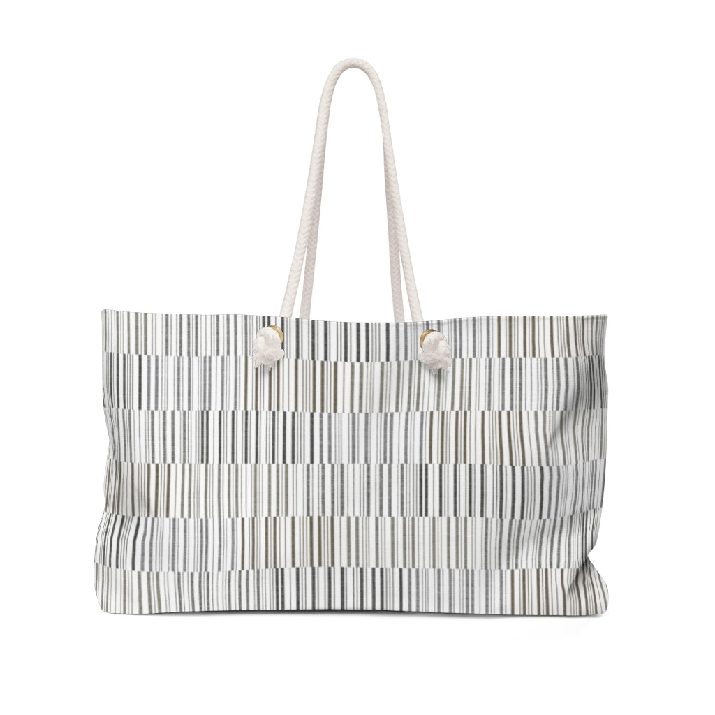 Traffic Code Weekender Bag in Gray