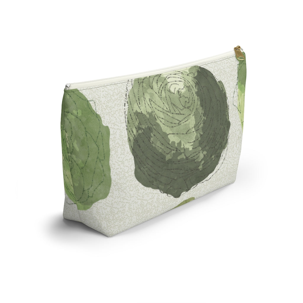 Decipher Code Accessory Pouch w T-bottom in Green