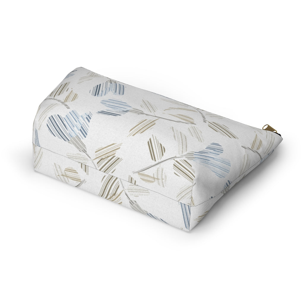 Riverbank Code Accessory Pouch w T-bottom in Blue