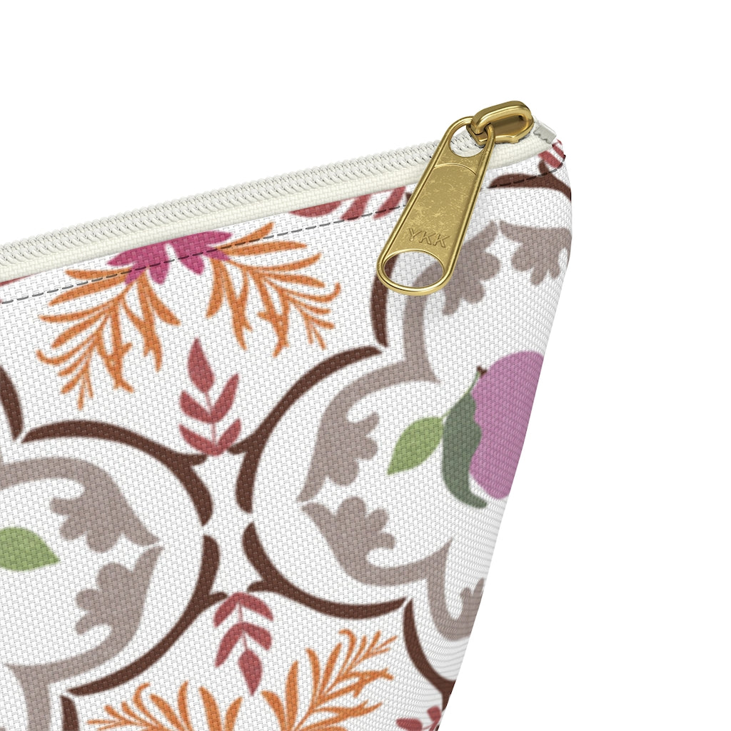 Freshly Squeezed Accessory Pouch w T-bottom in Purple