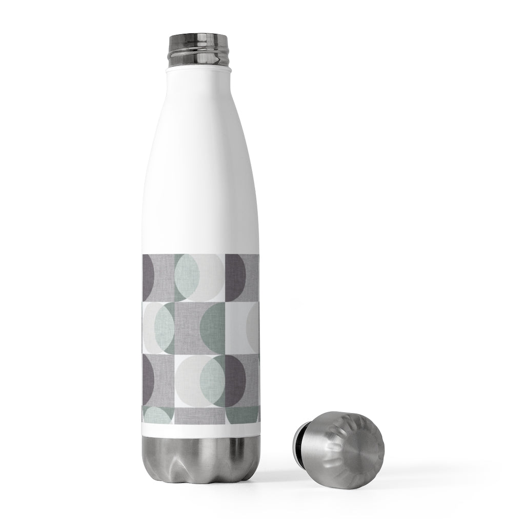 Semi Circle in Squares 20oz Insulated Bottle in Purple