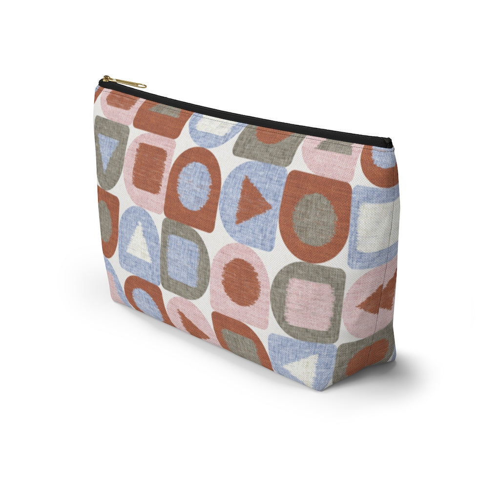 Shape Up Accessory Pouch w T-bottom in Pink