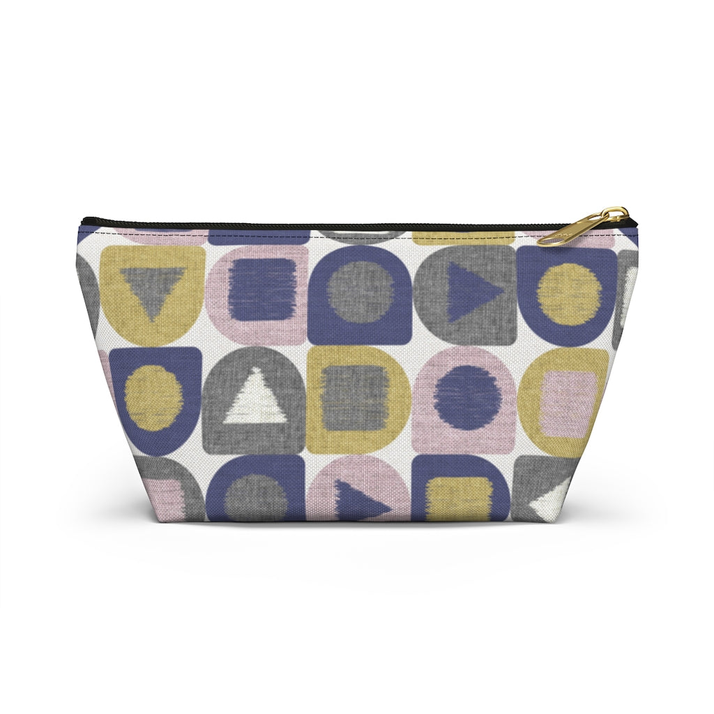 Shape Up Accessory Pouch w T-bottom in Purple