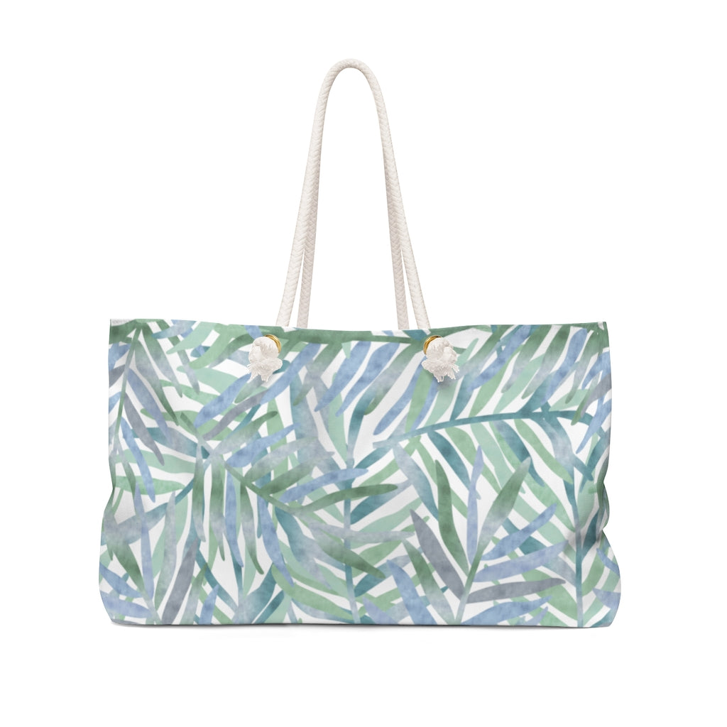 Tropic Weekender Bag in Aqua