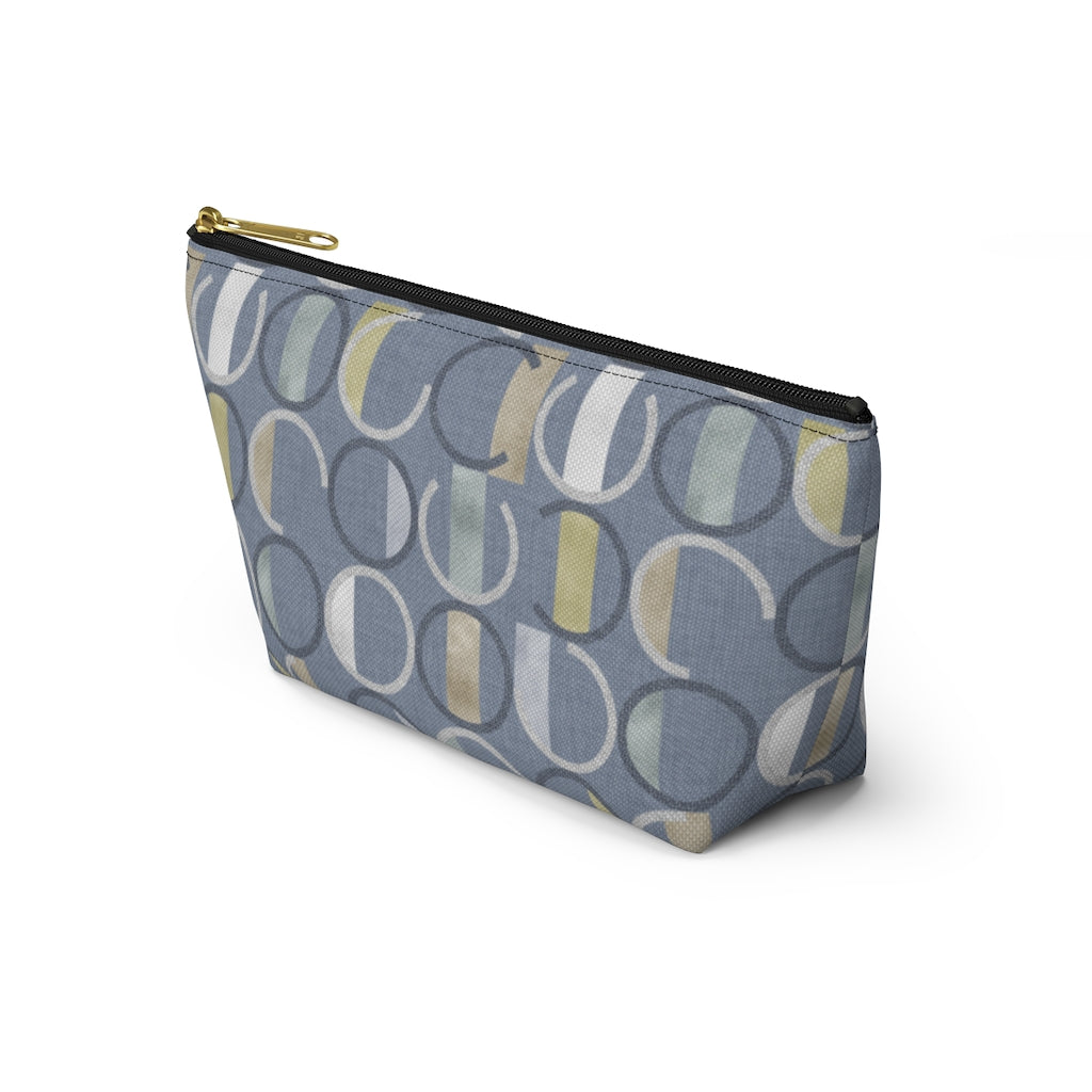 Journey Code Accessory Pouch w T-bottom in Blue