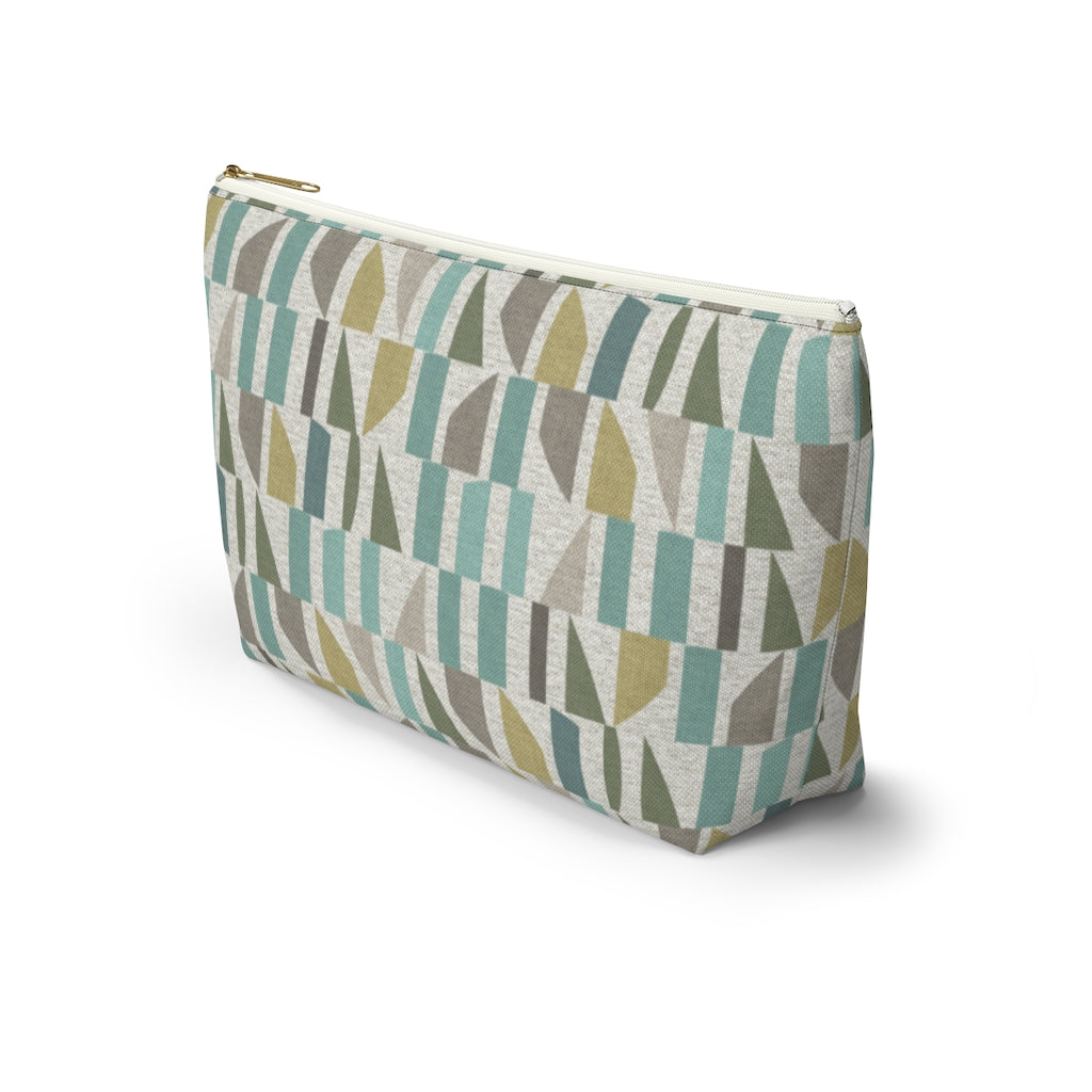Frequency Code Accessory Pouch w T-bottom in Aqua