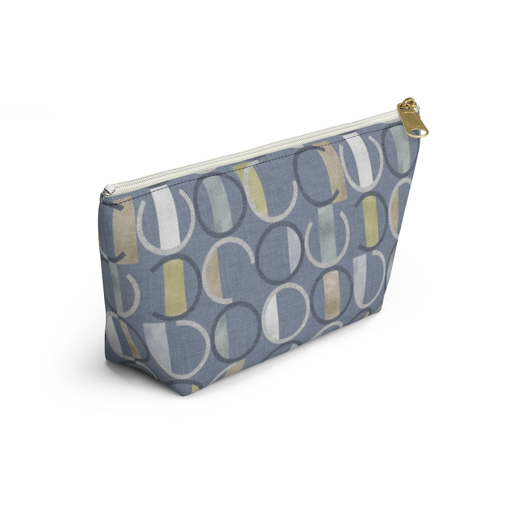 Journey Code Accessory Pouch w T-bottom in Blue