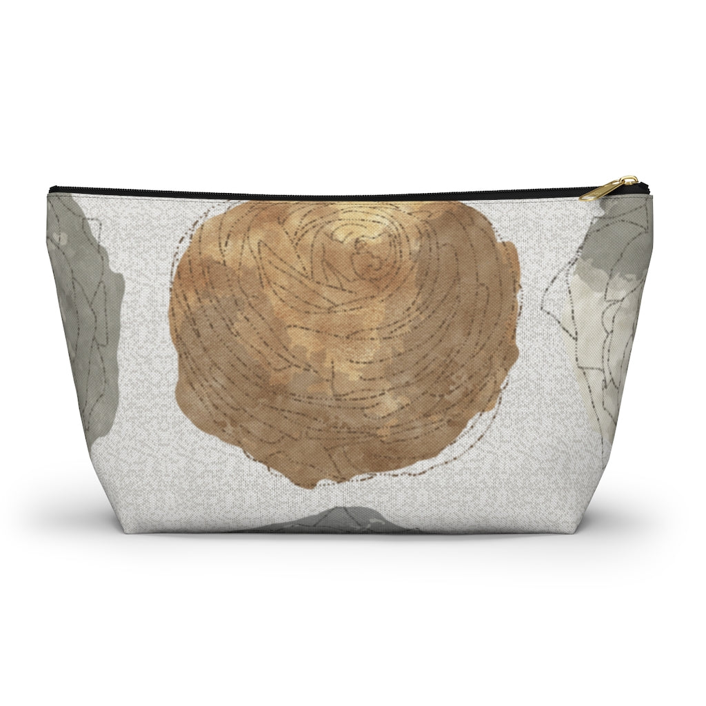 Decipher Code Accessory Pouch w T-bottom in Brown