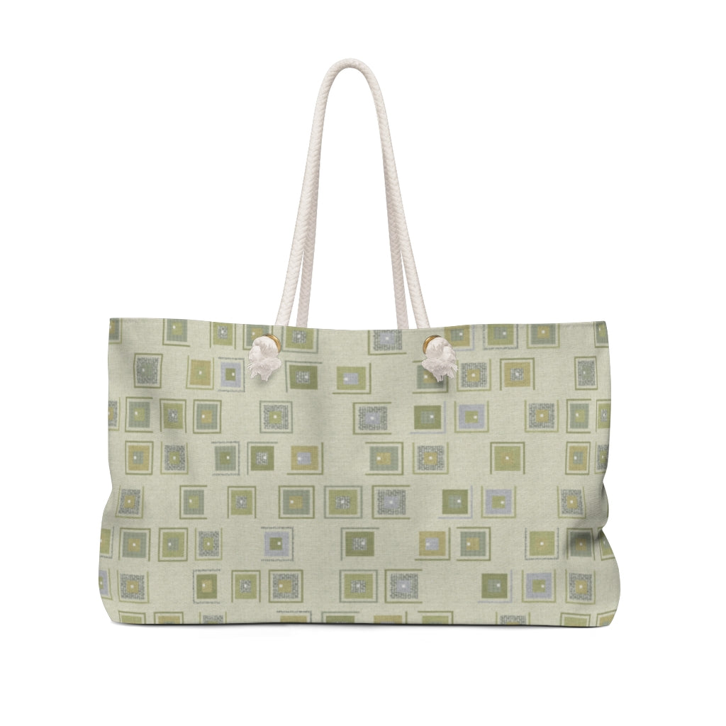 Key Code Weekender Bag in Green