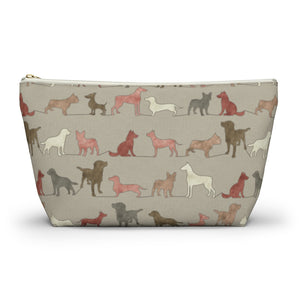 Dogs Accessory Pouch w T-bottom in Pink