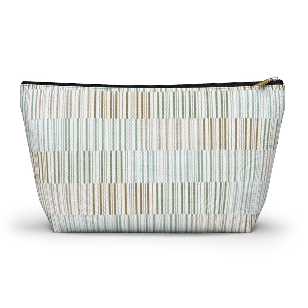 Traffic Code Accessory Pouch w T-bottom in Aqua