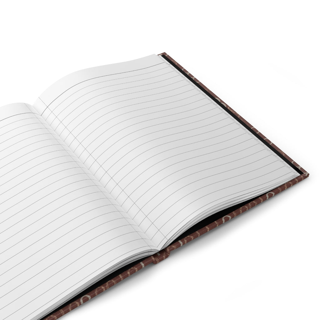 Railroad Code Hardcover Journal Matte in Red