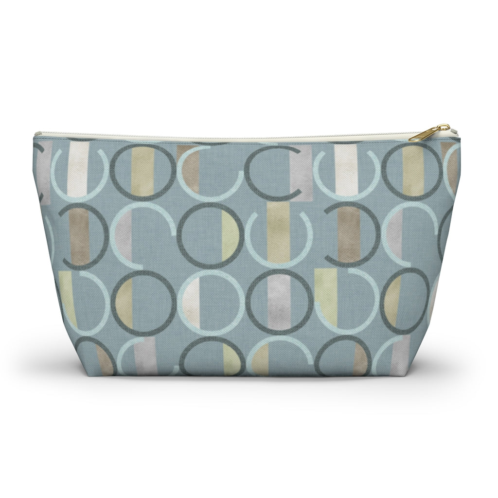 Journey Code Accessory Pouch w T-bottom in Aqua