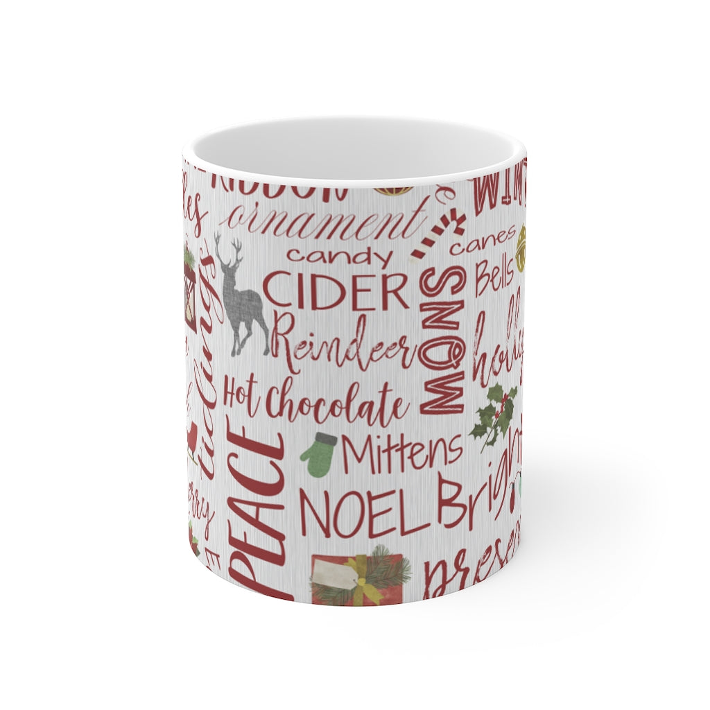 Holiday Cheer Mug in Red