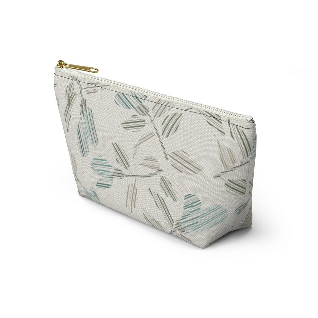 Riverbank Code Accessory Pouch w T-bottom in Aqua