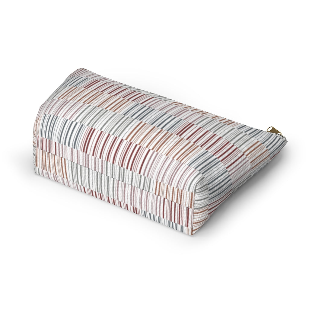 Traffic Code Accessory Pouch w T-bottom in Red